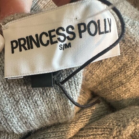 Princess Polly Sonelle Knit Mini Dress Grey Size S/M New! - Picture 13 of 15